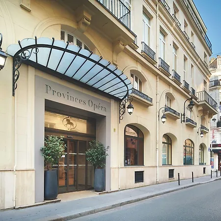 Bleues Provinces Opera Hotel Paris