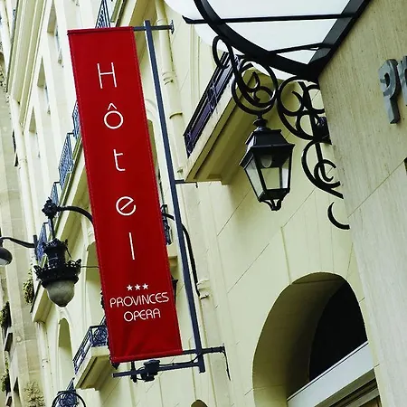 Bleues Provinces Opera Hotel Paris